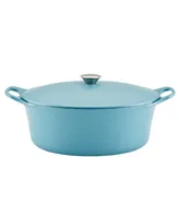 Rachael Ray Nitro Cast Iron 6.5 Quart Dutch Oven