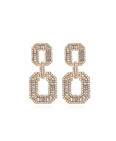 Accessory Concierge Crystal Window Drop Earrings