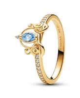 Pandora 14K Gold-Plated Disney Cinderella Ring