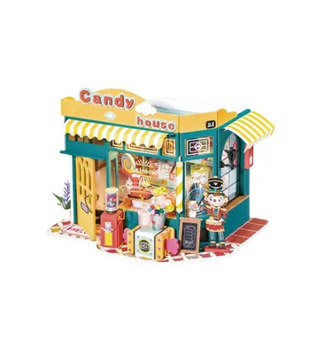 Diy 3D House Puzzle Rainbow Candy House 179pcs