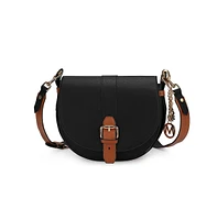 Mkf Collection Ayla Snake-Embossed Color Block Shoulder Bag by Mia K