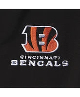 Men's Dunbrooke Black Cincinnati Bengals Sonoma Softshell Full-Zip Jacket