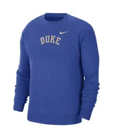 Men's Nike Royal Duke Blue Devils Campus Pullover Sweatshirt