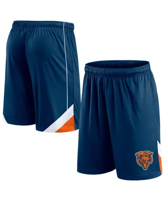 Men's Fanatics Navy Chicago Bears Big and Tall Interlock Shorts
