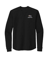 Men's Dunbrooke Black Baltimore Ravens Cavalier Long Sleeve T-shirt