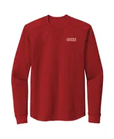 Men's Dunbrooke Scarlet San Francisco 49ers Cavalier Long Sleeve T-shirt