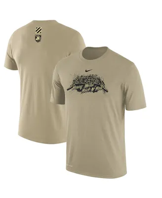 Men's Nike Gold Army Black Knights 2023 Rivalry Collection Heavy Metal Performance T-shirt