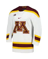 Men's Nike White Minnesota Golden Gophers Replica Jersey