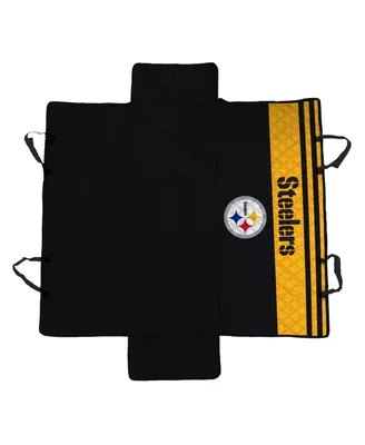 Pittsburgh Steelers Pet Hammock Car Seat Protector