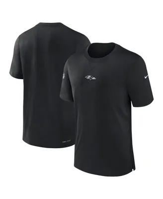 Men's Nike Black Baltimore Ravens 2023 Sideline Performance T-shirt