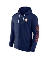 Men's Fanatics Navy Houston Astros Offensive Line Up Full-Zip Hoodie