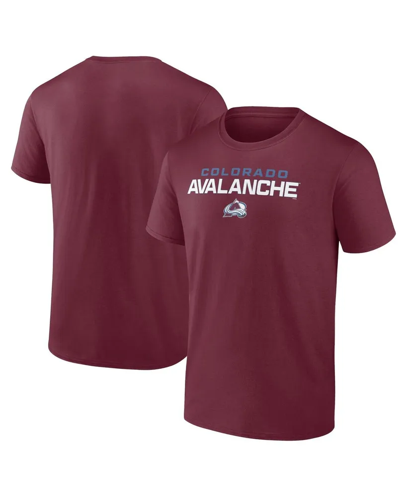 Men's Fanatics Burgundy Colorado Avalanche Barnburner T-shirt