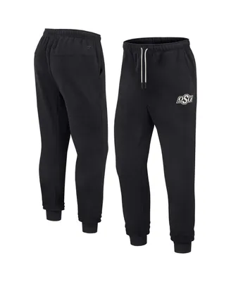 Men's and Women's Fanatics Signature Black Oklahoma State Cowboys Super Soft Fleece Jogger