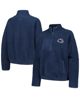 Women's Blue Penn State Nittany Lions Everest Half-Zip Sweatshirt