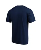 Men's Fanatics Navy New England Patriots Primary Logo Team T-shirt