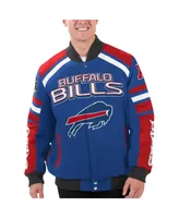 Men's G-iii Sports by Carl Banks Royal Buffalo Bills Power Forward Racing Full-Snap Jacket