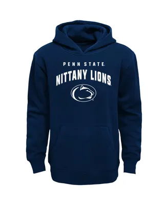 Big Boys Navy Distressed Penn State Nittany Lions Stadium Classic Pullover Hoodie