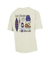 Men's Comfortwash Cream Lsu Tigers Camping Trip T-shirt