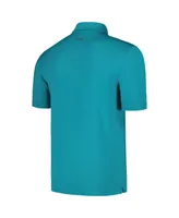 Men's Under Armour Teal Coastal Carolina Chanticleers Tee To Green Polo Shirt