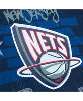 Men's Mitchell & Ness x Tats Cru Navy New Jersey Nets Hardwood Classics Fashion