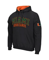 Colosseum Men's Miami Hurricanes Double Arch Pullover Hoodie