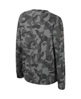 Big Boys Colosseum Camo Iowa Hawkeyes Oht Military-Inspired Appreciation Dark Star Long Sleeve T-shirt