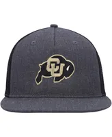 Men's Ahead Black Colorado Buffaloes Coastal Bay Trucker Adjustable Hat