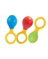 Crocodile Creek Baby Maraca - Set of 6 - Assorted pre