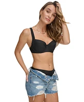 Dkny Women's Molded Underwire Bikini Top