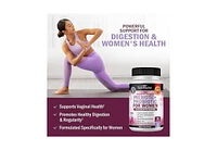 Bio Schwartz Prebiotic & Probiotics for Women - Black Clover, Red Cohosh - Digestive Enzymes, Gut Health Support