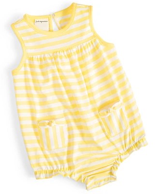 First Impressions Baby Girls Stripes Sunsuit, Created for Macy's