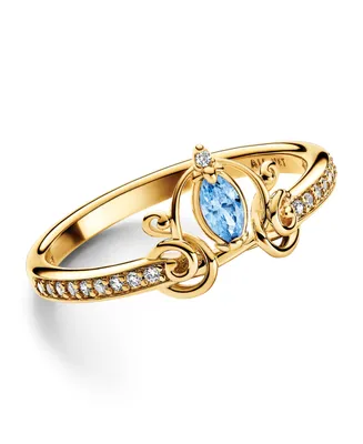 Pandora 14K Gold-Plated Disney Cinderella Ring