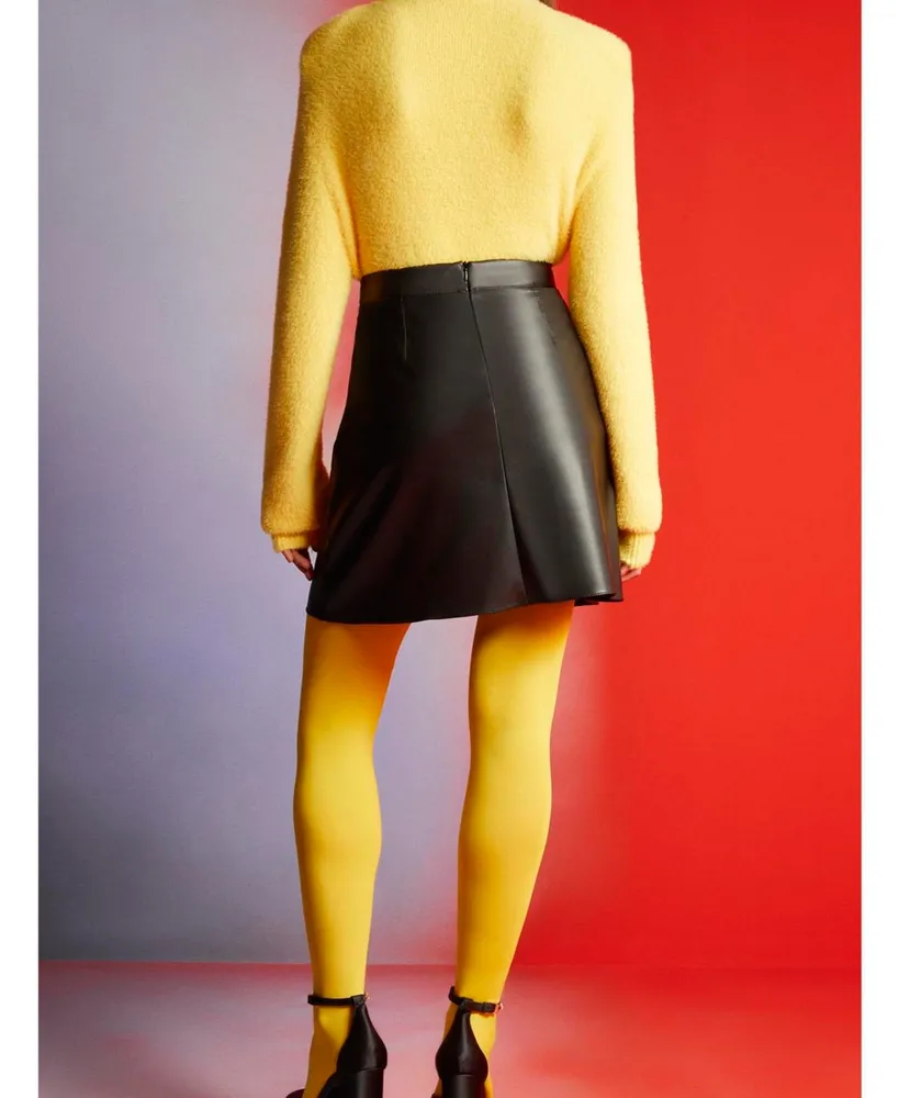 Women's Fringe Faux Suede Mini Skirt