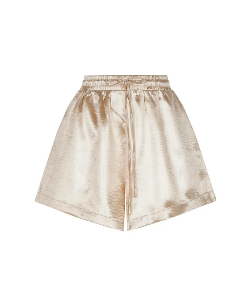 Women's Satin Mini Shorts