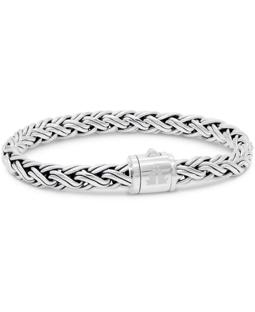 Paddy Oval 7mm Chain Bracelet Sterling Silver