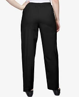 Alfred Dunner Classics Twill Pull-On Pants