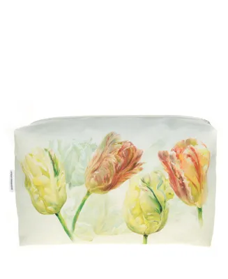 Spring Tulip Buttermilk Toiletry Bag