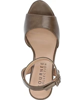 Journee Collection Women's Nairri Platform Block Heel Dress Sandals