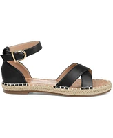 Journee Collection Women's Lyddia Espadrille Flat Sandals