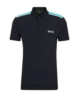 Boss by Hugo Men's Contrast Logo Performance- Polo Shirt