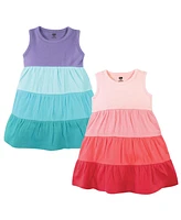 Hudson Baby Girls Cotton Dresses