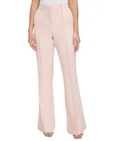 Dkny Petite Front Seamed Wide-Leg Pants