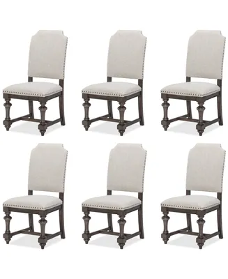 Mandeville 6pc Upholstered Chair Set