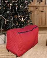 Northlight Expandable Quilted Rolling Christmas Tree Bag for Trees, 6' - 9'
