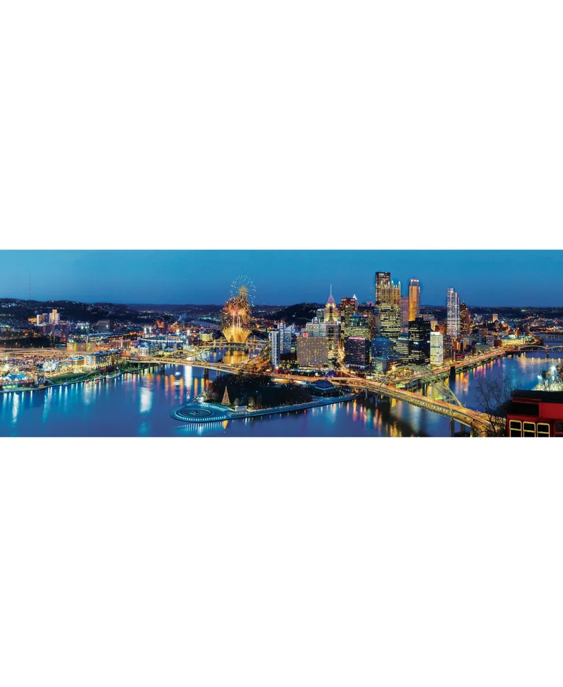 Masterpieces Pittsburgh 1000 Piece Panoramic Jigsaw Puzzle for Adults