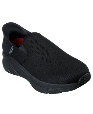 Skechers Men's Slip-ins Work- D'Lux Walker Sr - Joden Slip-On Memory Foam Casual Sneakers from Finish Line