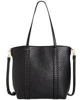 Style & Co Whip-Stitch Medium Tote Bag