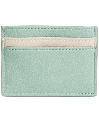 Style & Co Colorblocked Card Case, Created for Macy's