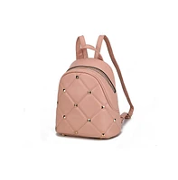 Mkf Collection Hayden Quilted with Studs Backpack by Mia K