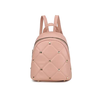 Mkf Collection Hayden Quilted with Studs Backpack by Mia K